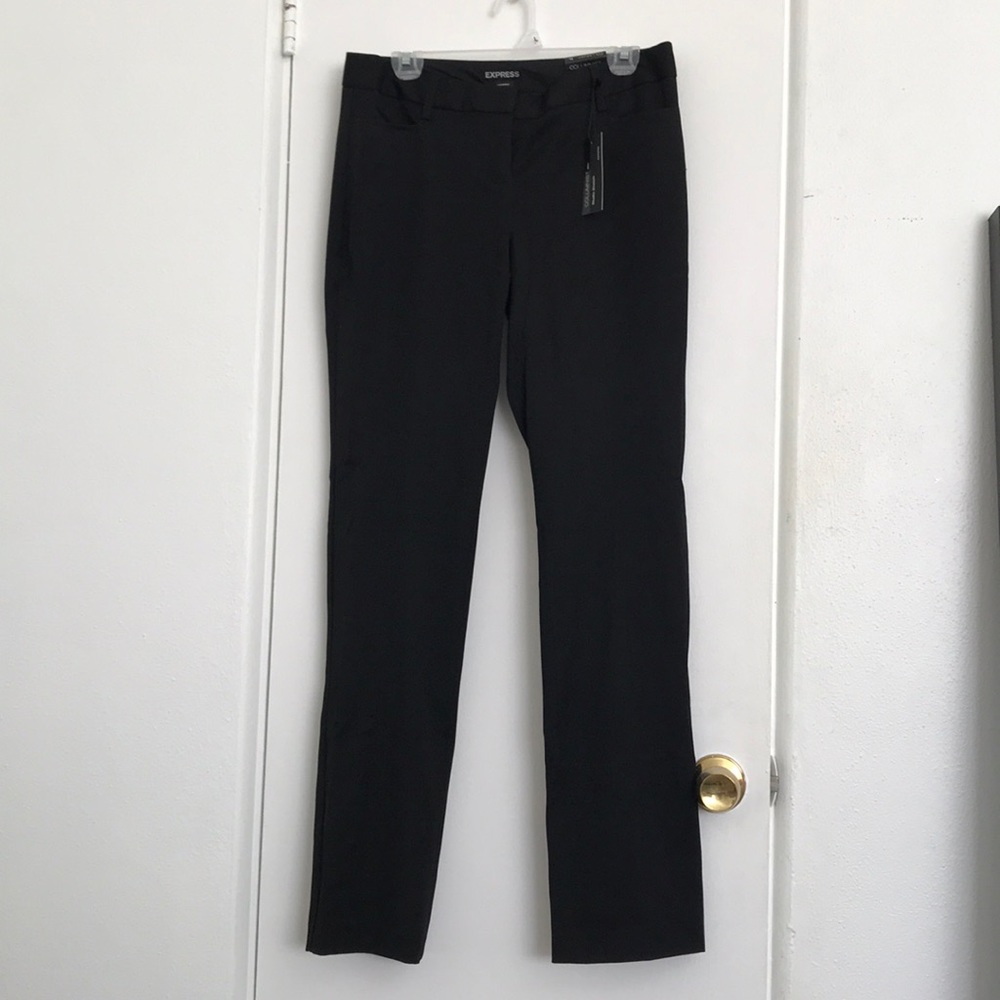 Express black columnist dress pants
